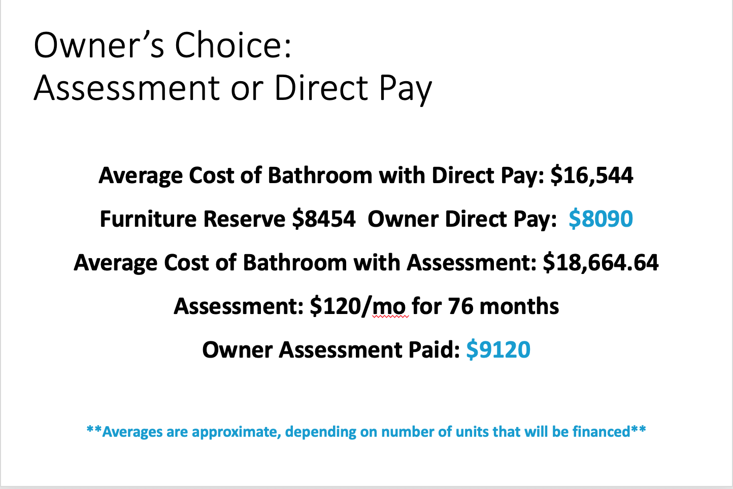 Assessment or Direct Pay 15
