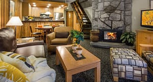 Living Room The Lodge at Snowbird